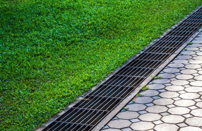 Sidewalk Drainage Installation in Tuscaloosa, AL