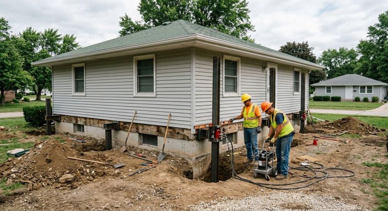 Foundation Releveling in Columbus, OH